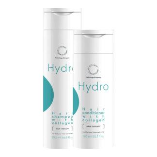 Zestaw Szampon do włosów z kolagenem - Hydro + Odżywka do włosów z kolagenem – Hydro